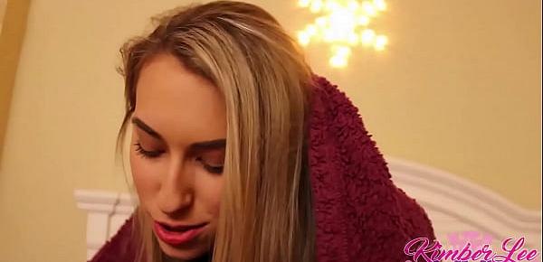  Horny Babe Kimber Lee Sucks Off Her Cousin While Parents Are dream!